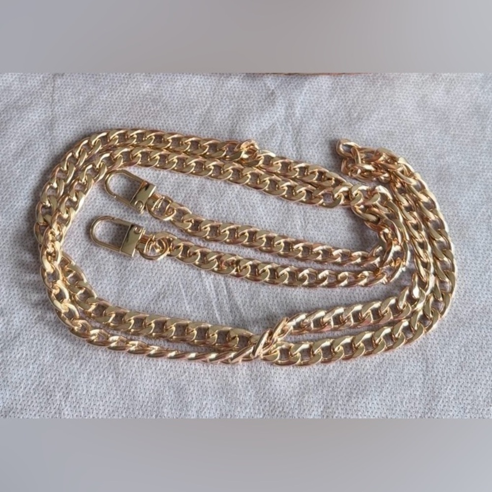 Gold Chain Bag Strap